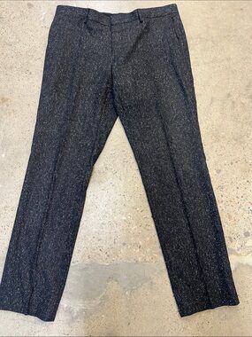 Ballantyne Black Speckled Dress Pants
